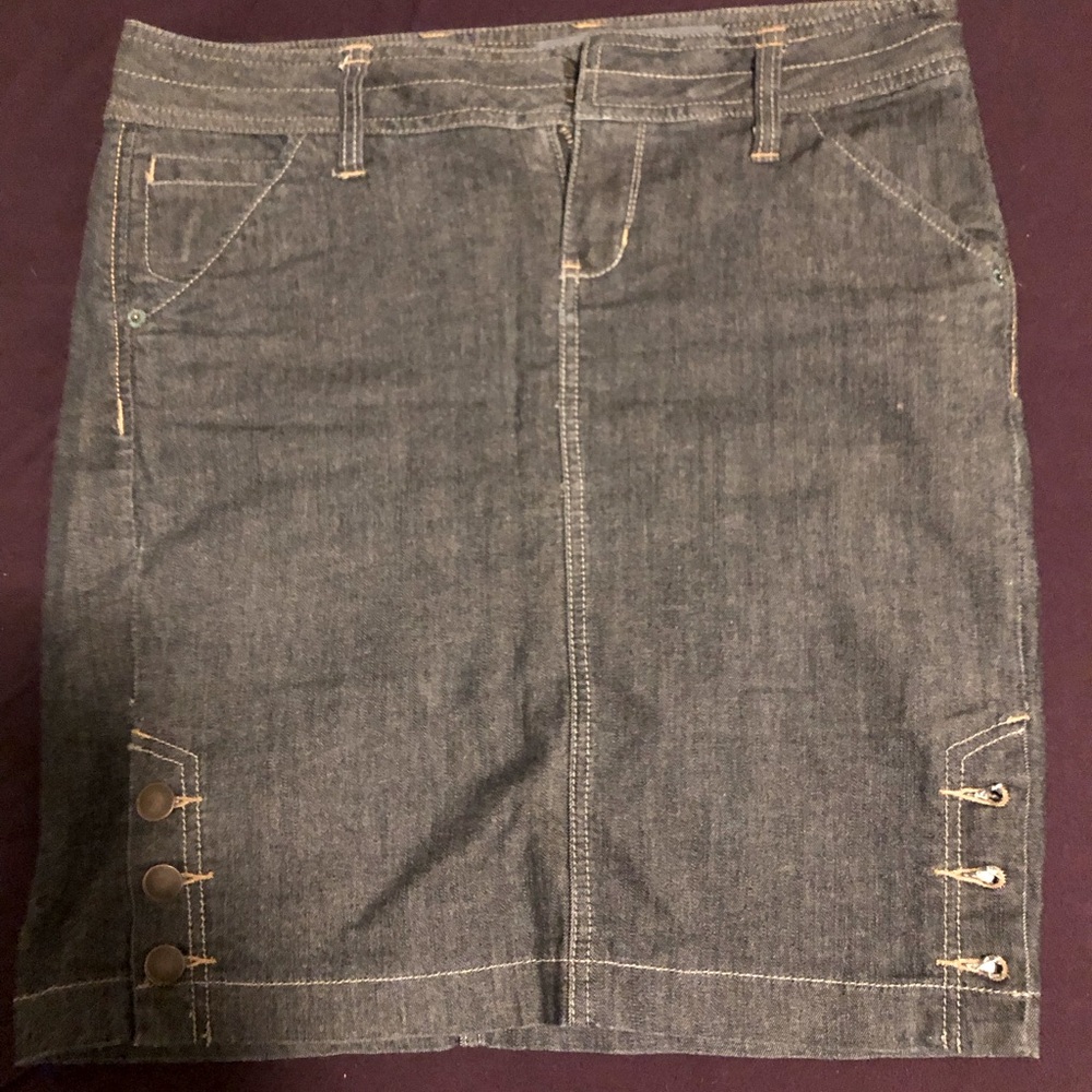 Converse One-Star Denim Skirt!